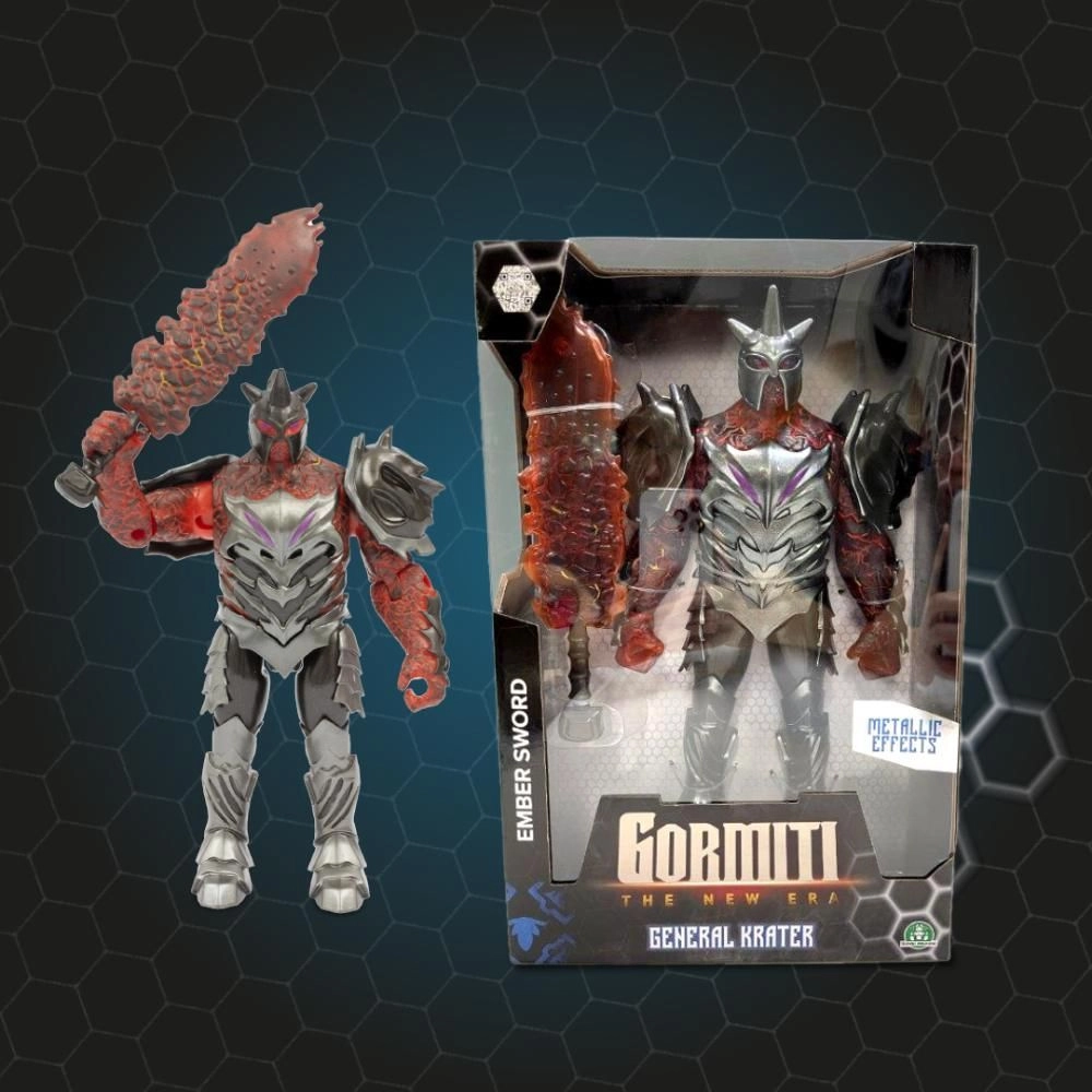 New Era Action Figure Villains - 3 + Krater, Fraktur, and Durghon 1 Pc