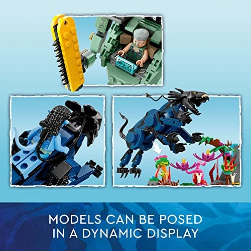 Avatar Neytiri & Thanator vs. AMP Suit Quaritch (75571)