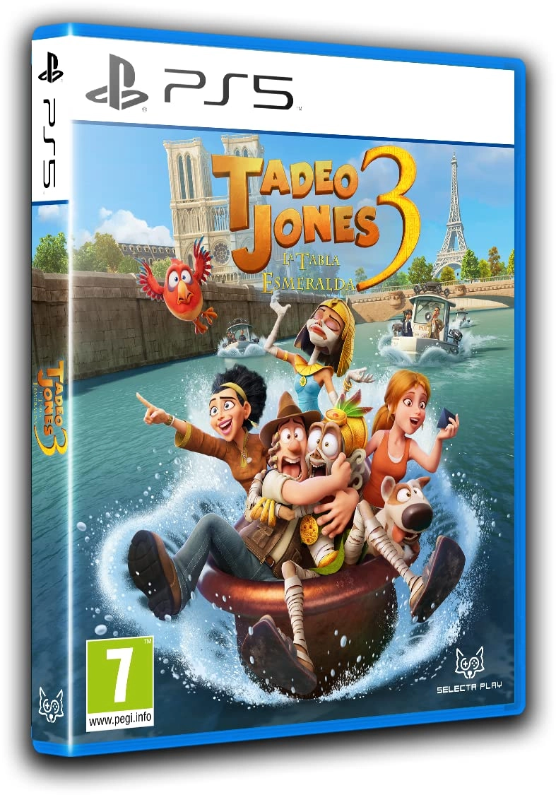 Selecta Play Tad the Lost Explorer 3 and the Esmerald Tablet - PlayStation 5