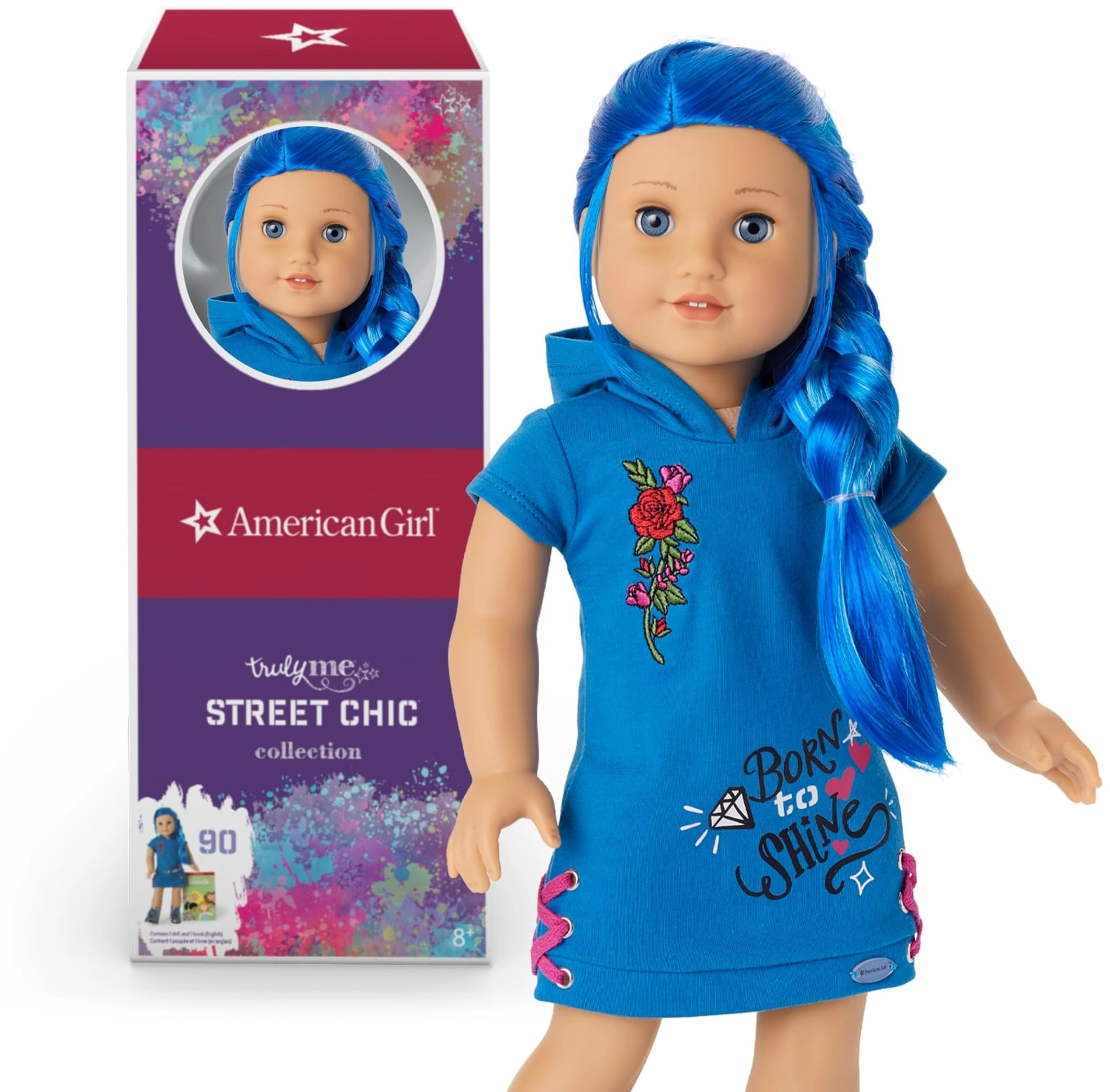 American Girl Truly Me Doll - Skater Dress Blue Ages 12+