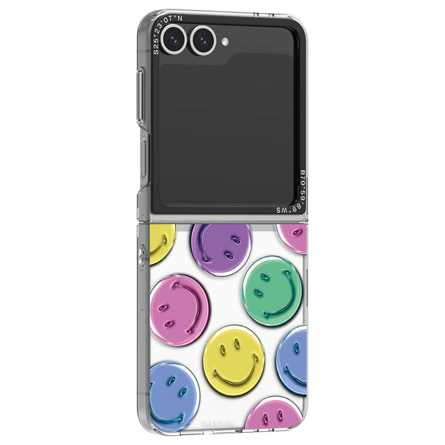 B6 SLBS Smiley Case - recycled PC for Galaxy Z Flip6
