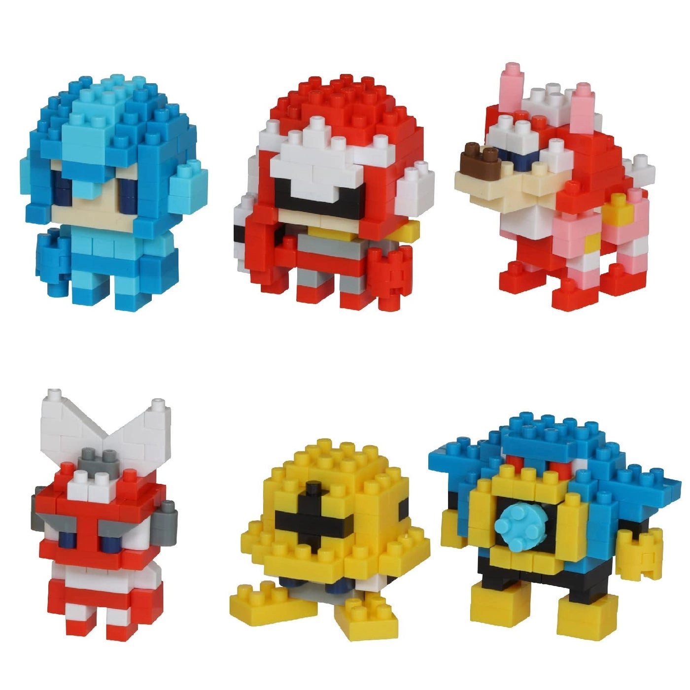 Kawada Mega Man + Proto Man + Rush + Air Man + Cut Man + Metall - 6 pcs