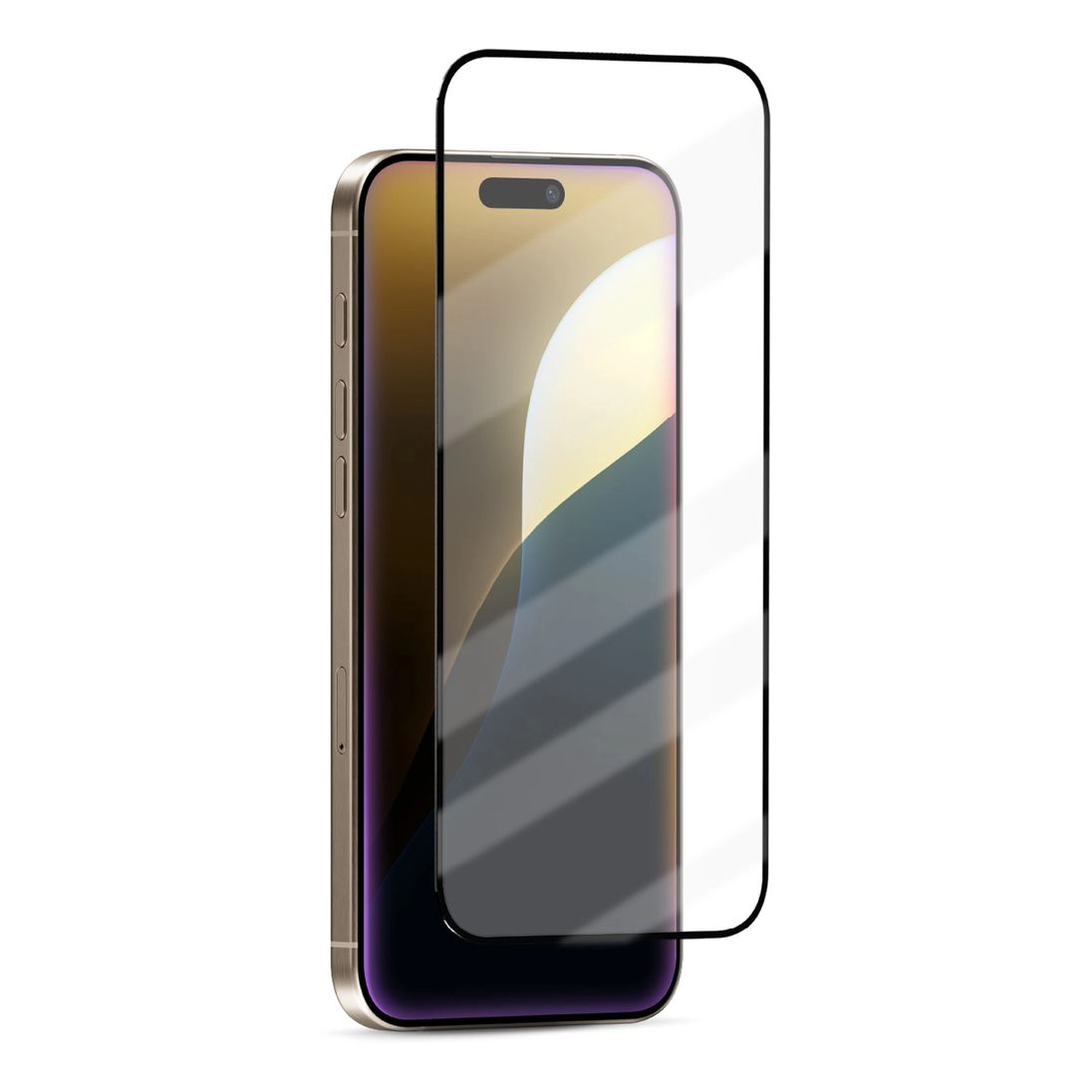 Hyphen Full Coverage Tempered Glass Screen Protector for iPhone 16 Pro Max