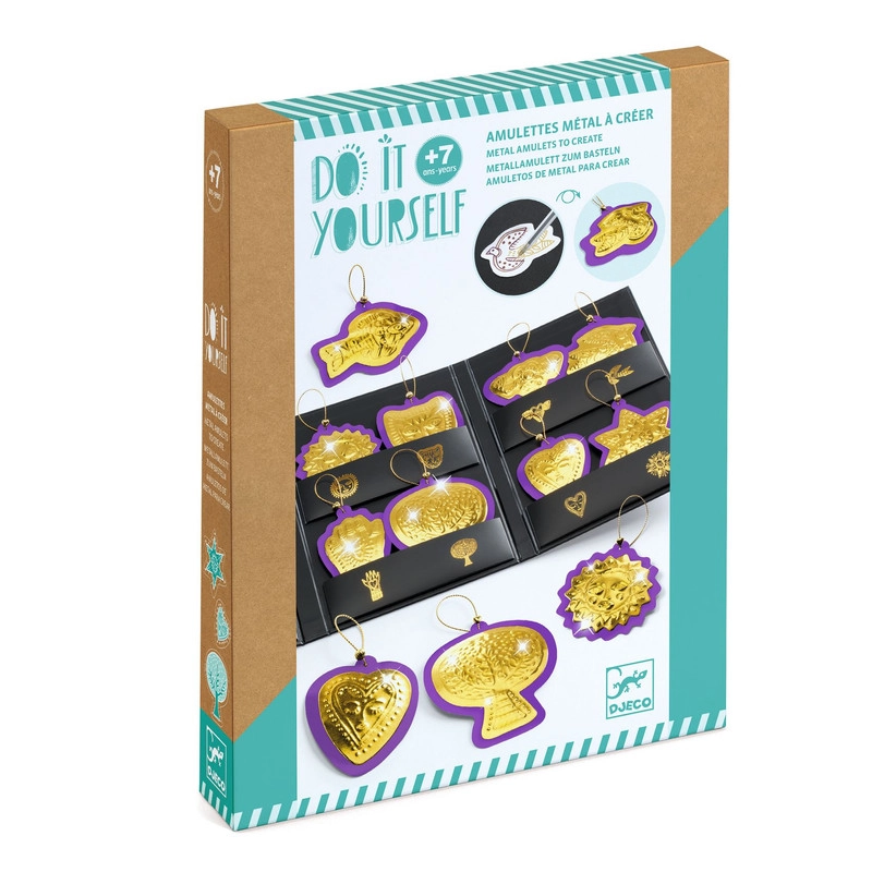 DJECO Do It Yourself Kit - Lucky Charm 12 amulets