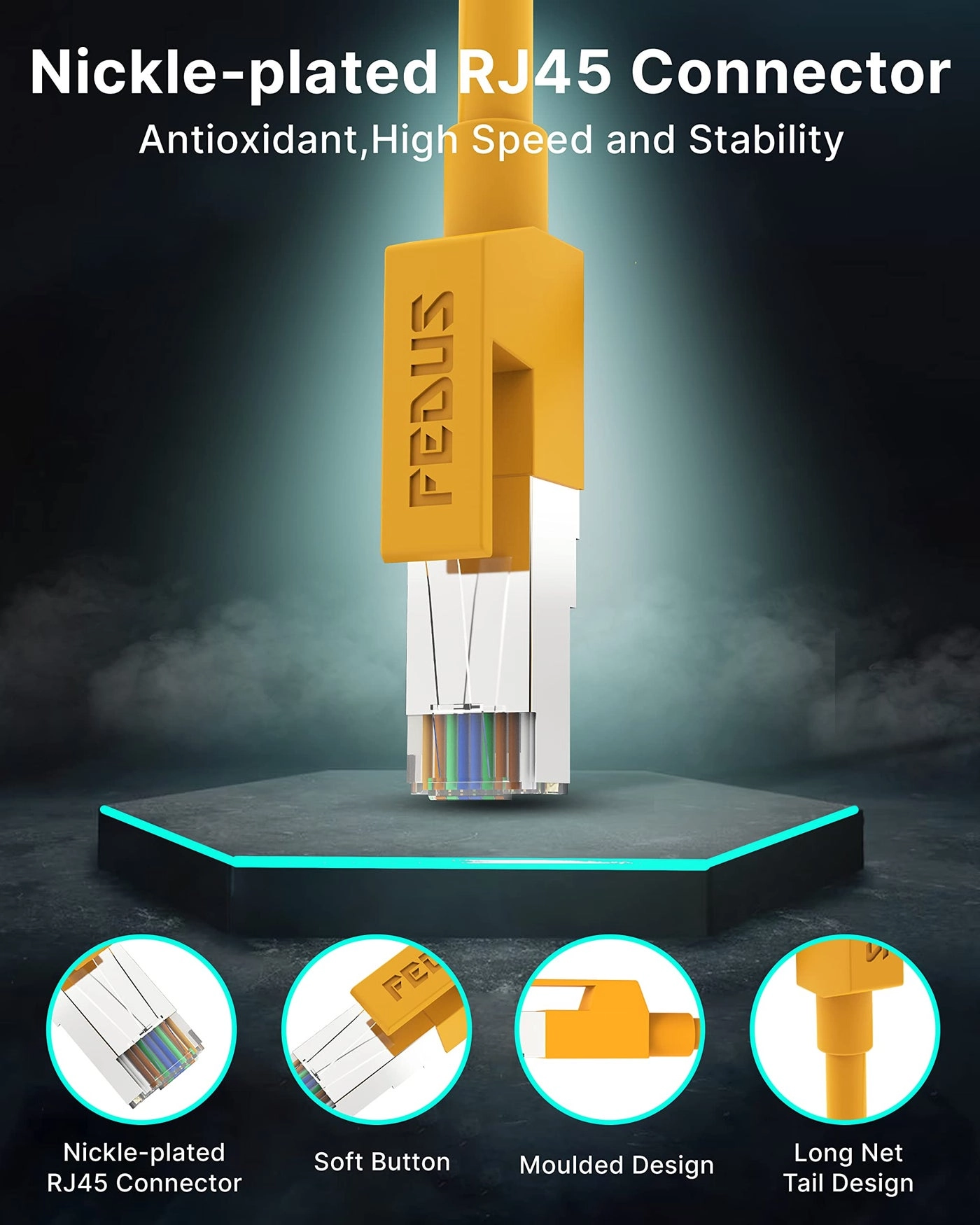 RJ45 cat6 Ethernet Patch Cable - 80 Meter