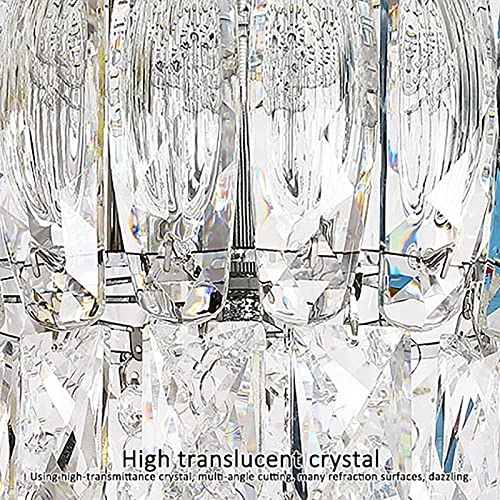 K9 Crystal Raindrop Chandelier - 20x20cm LED Flush Mounted