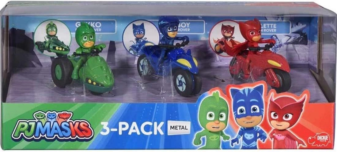 PJ Masks - Cat + Gekko + Buhyta (sim-203143003) 3 pcs