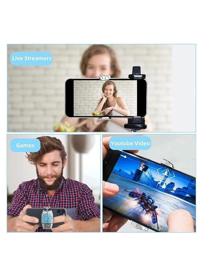 YJ-S17 - Back Clip Phone Cooler Rechargeable 2400mAh