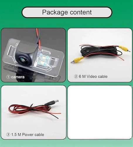 Rear View Camera - Night vision Wire AHD 720P