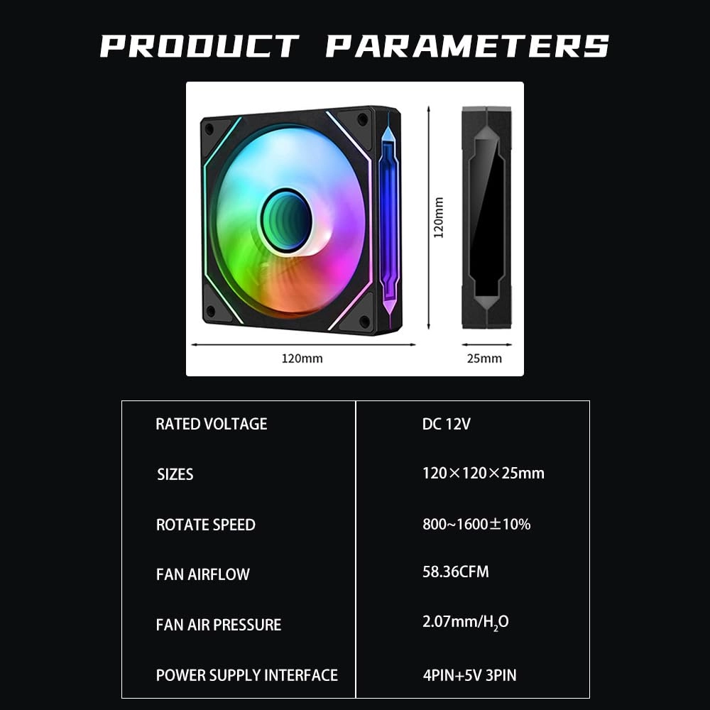 Prism4 Pro X3 - Triple Pack 120mm