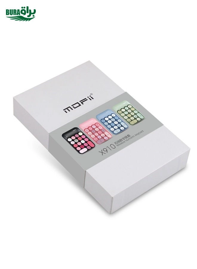 Mini 2.4G Wireless Numeric Keypad - 18 keys 10 meter AAA