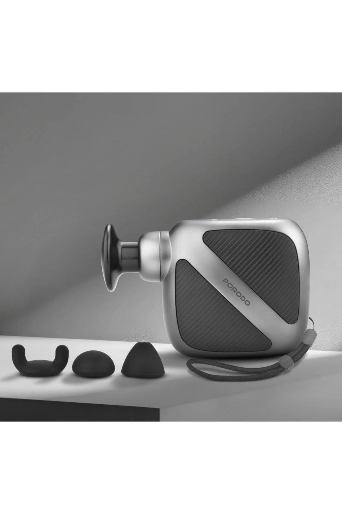 Porodo Lifestyle Pocket-Sized Muscle Relief Massager - 4 Speed Levels USB-C Charging