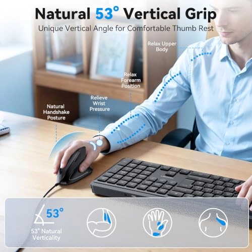 Vertical Mouse - USB