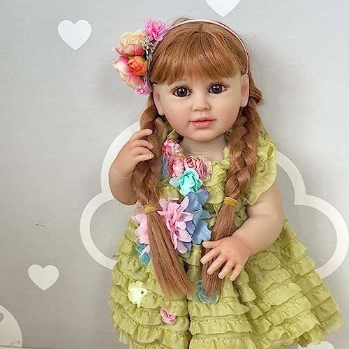 Reborn Baby Doll - 22 inch Silicone Weighted Ages 3+