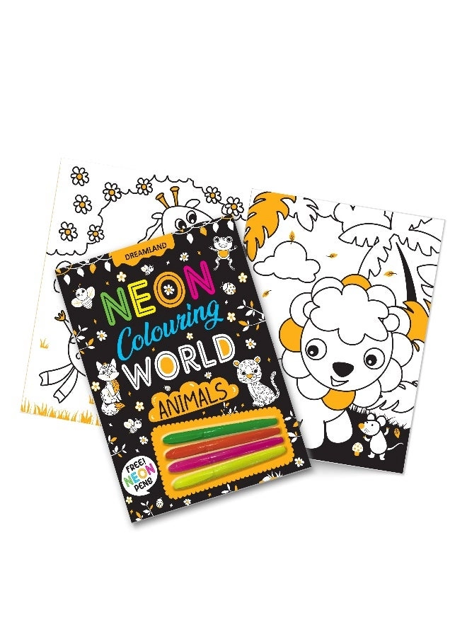 Neon Colouring World - Animals | Box Set