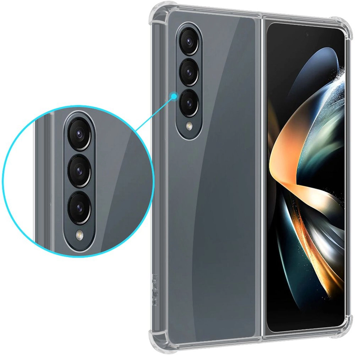 HPSZFO4CC Back Case for Samsung Galaxy Z Fold 4