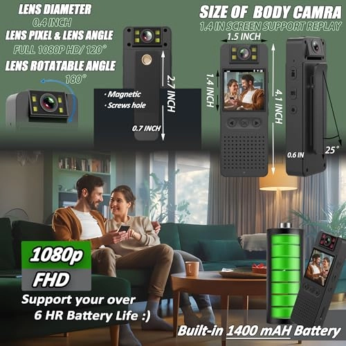 Body Camera - 1080p 64GB