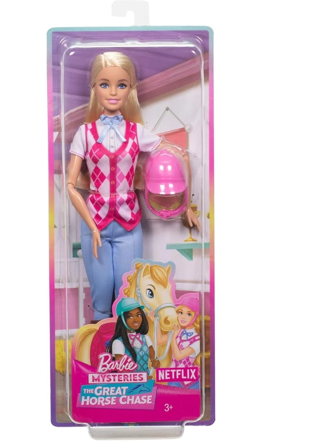 Barbie Mysteries - The Horse Chase Doll - Removable Outfit Poseable