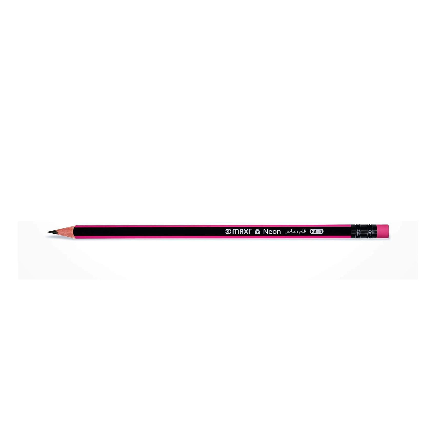 Neon Triangular Lead Pencils - 30 PCS
