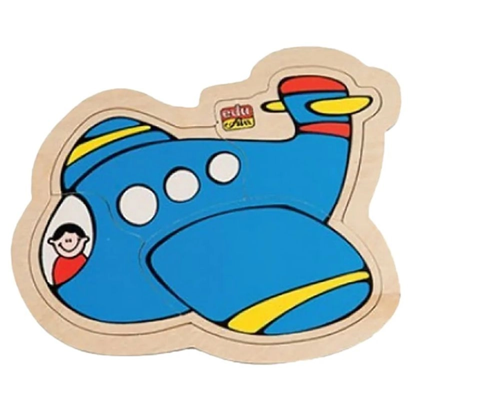 Edu Fun Find What Underneath Puzzle Plane - Suitable for 2 years and above