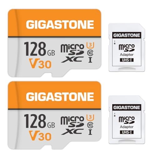 Gigastone Micro SD Card - 128GB Pack