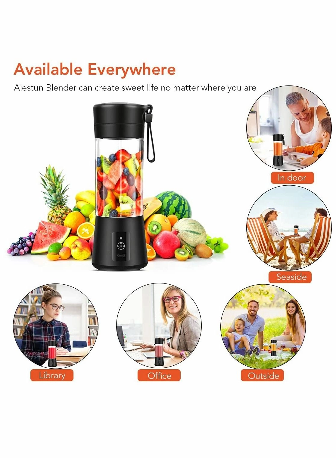 Portable Blender - Rechargeable USB