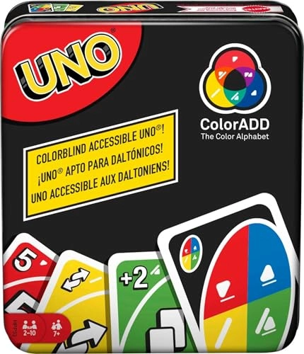 UNO ColorADD: Travel - Card Game