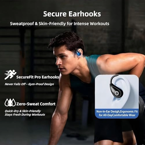 Bone Conduction Headphones Wireless Headphone