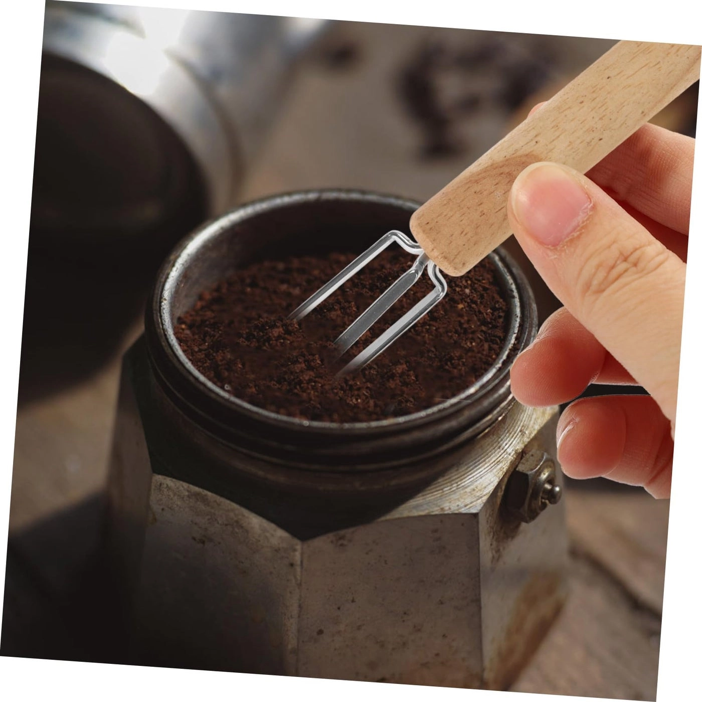 Espresso Tamper + Stirrer + Distribution Tool Stand