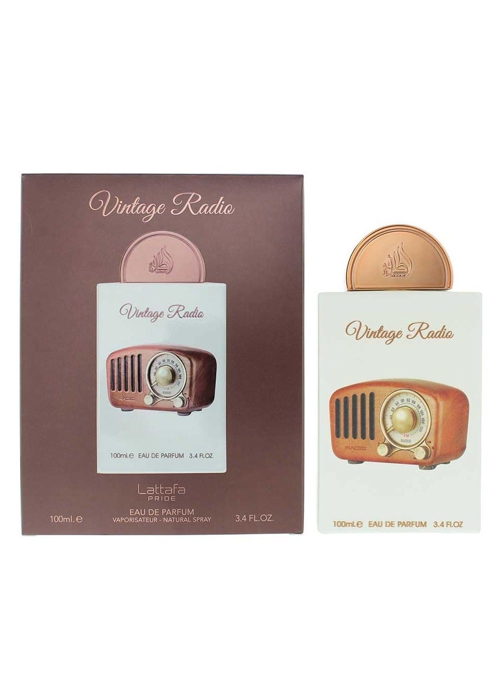 Lattafa Vintage Radio Eau de Parfum - 100 ml