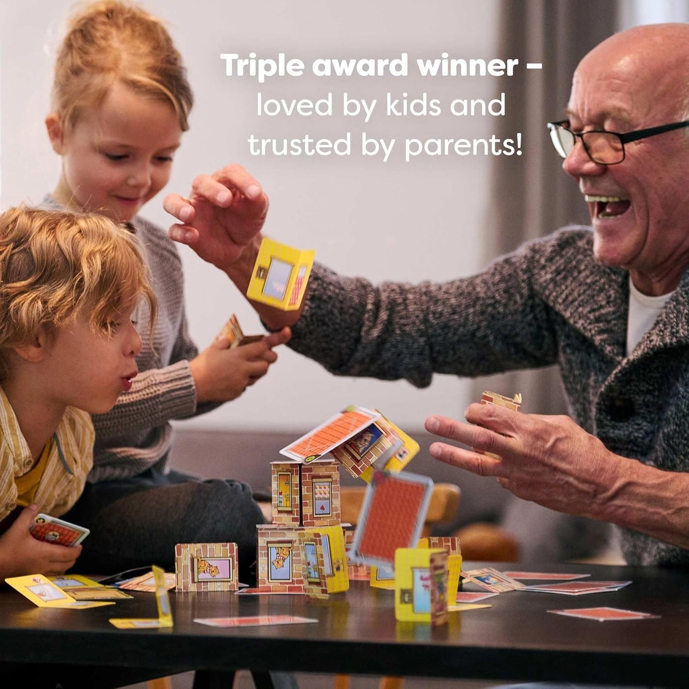 Rhino Hero - 5 years and up 62 pieces