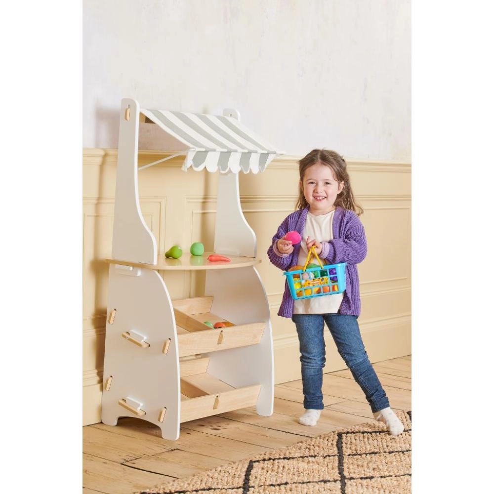 Fruit & Veg Basket Playset - 21 pcs