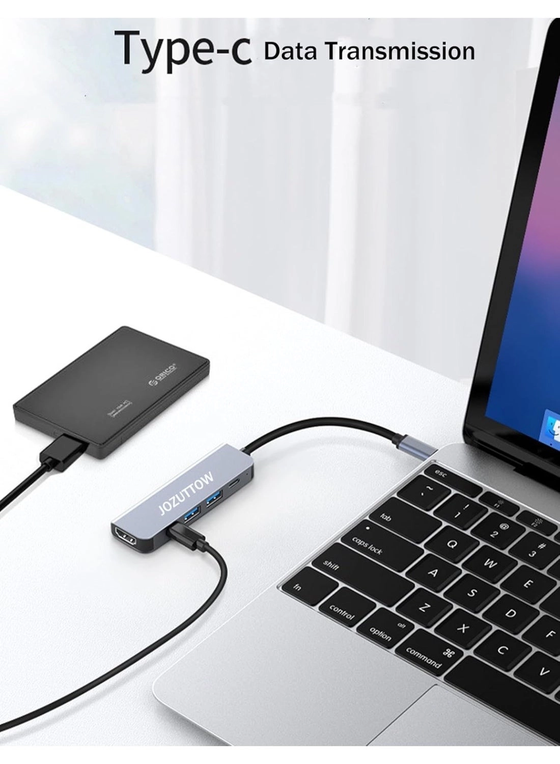 USB C Hub - USB 3.0 4K@30Hz