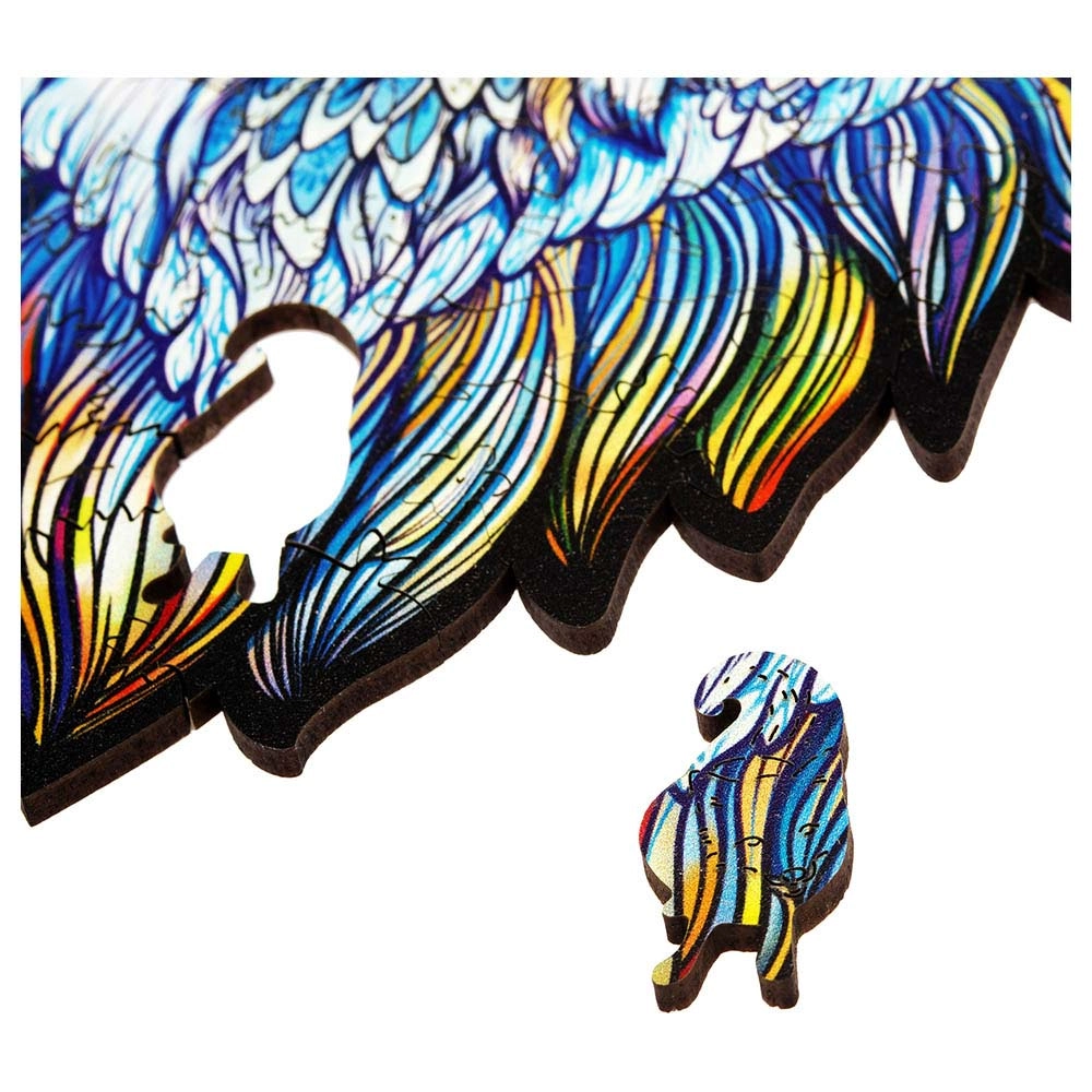 Fiery Fox Wooden Puzzle (4107390-FIERY_FOX_S) - 107 pcs