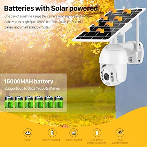 PTZ IP Wifi Outdoor Security Camera 1080P