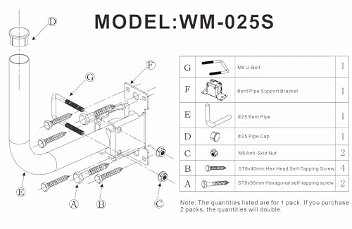 Universal Wireless Bridge Bracket Mount - 1 piece(s)