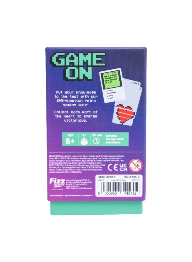 Fizz Creations - F-527 Game On - 12 years+