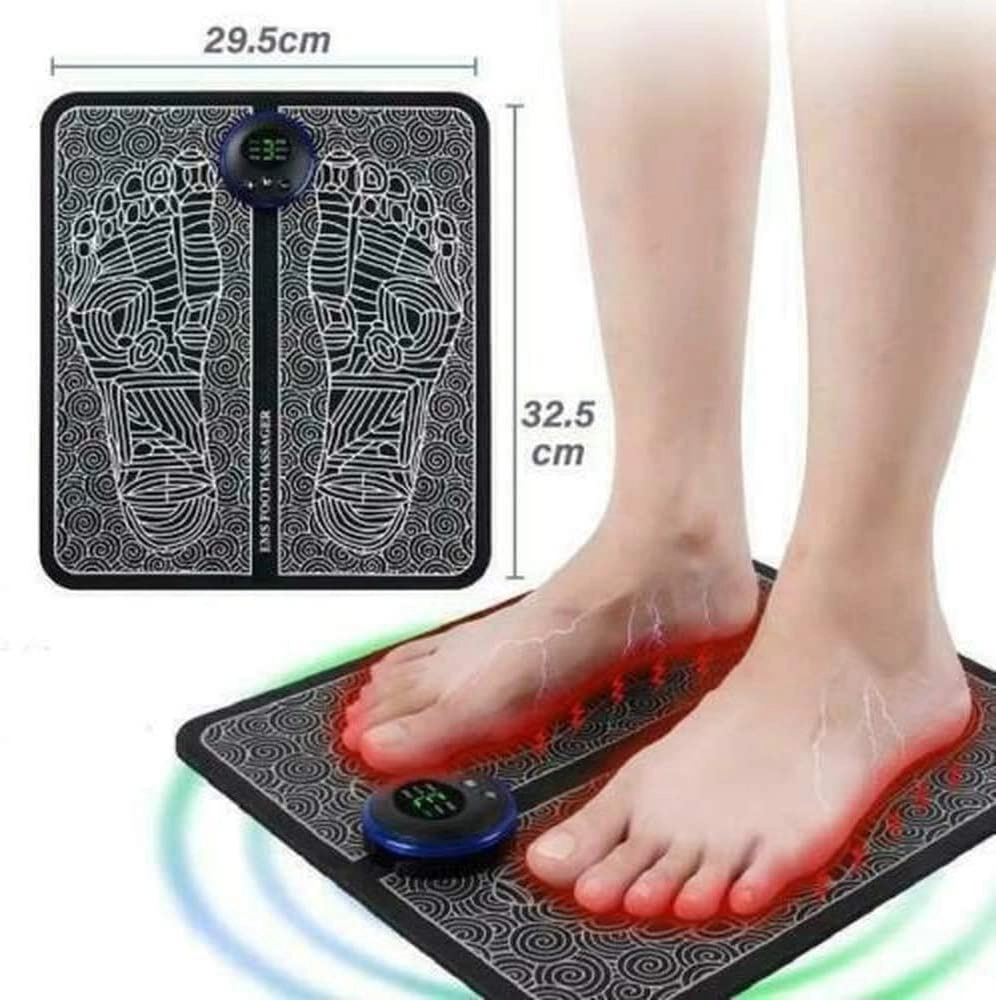 EMS Leg Reshaping Foot Massager - Portable Folding 9 Intensity Levels