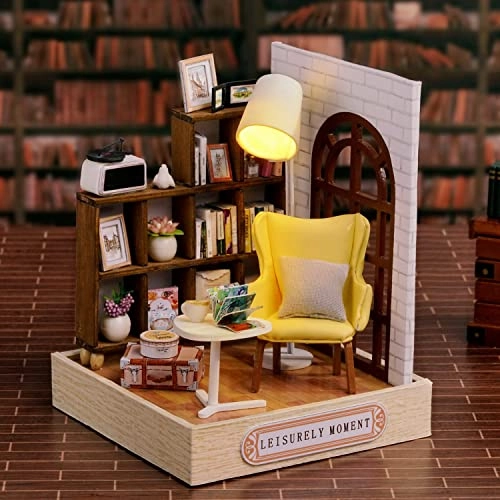 DIY Miniature Dollhouse Kit - Warm Moment 1:24
