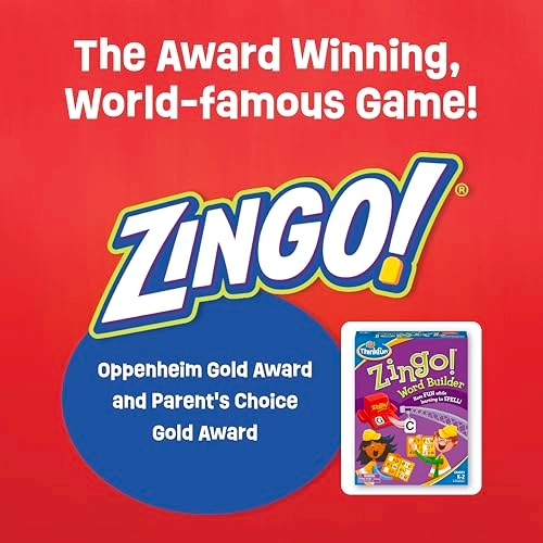 Zingo Word Builder - 7706-T Early Reading Game