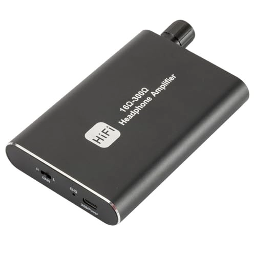 Headphone Amplifier - Two-stage gain 600mAH AUX