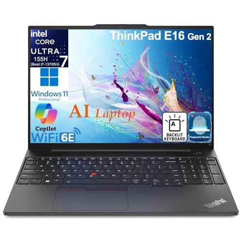 ThinkPad E16 - 16'' Core Ultra 7-155H 64GB DDR5 2TB SSD