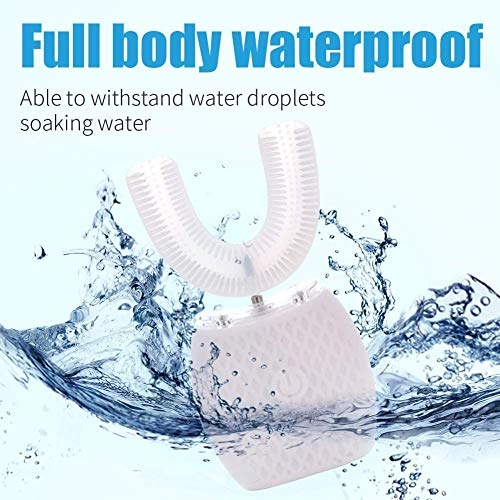 Ultrasonic Toothbrush - 360° Ultrasonic Wireless Charging White