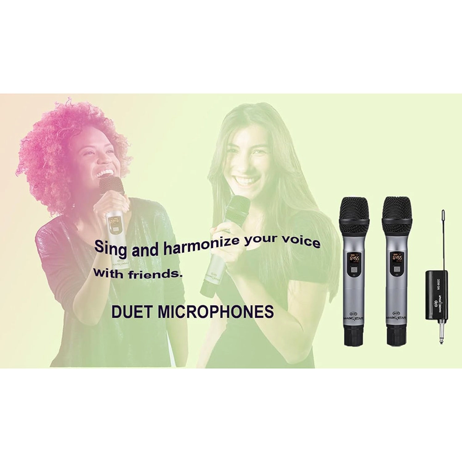 UHF Duet Wireless Microphones - 2
