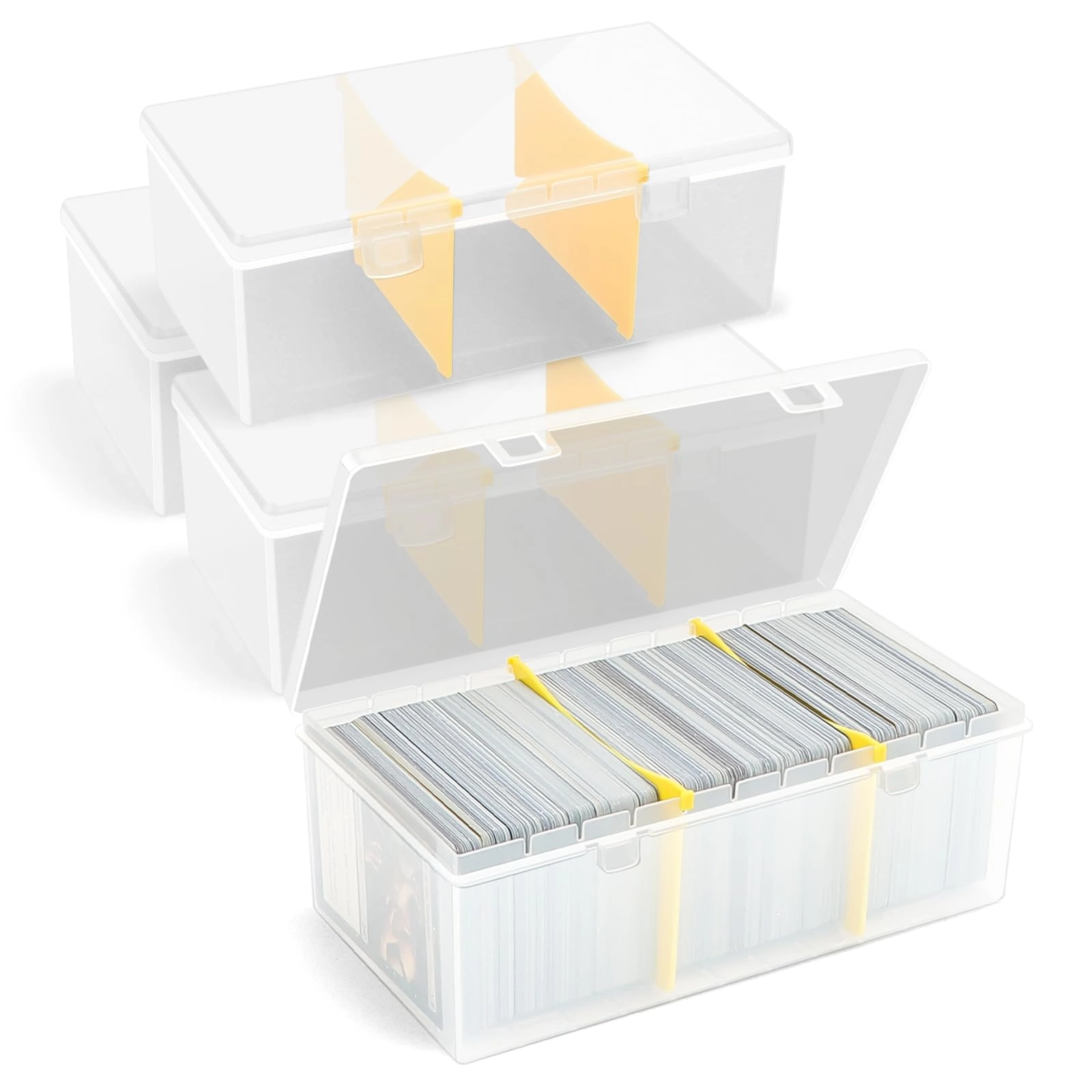 REAQUE Trading Card Storage Box - 2400+ Unsleeved Cards