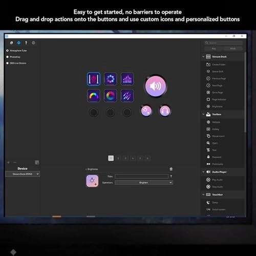 Programmable Visual Keyboard - Wired