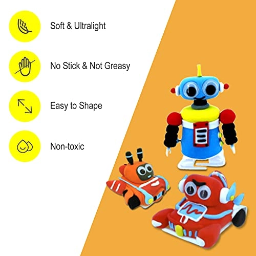 Air Dry Clay Kit - 3+ years 6 pcs