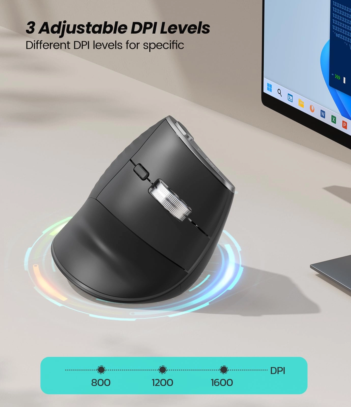 M510 Vertical Mouse - Wireless