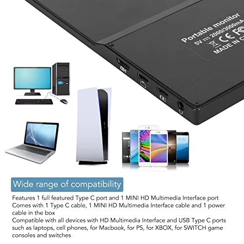 Portable Monitor - FHD 1080P 15.6inch