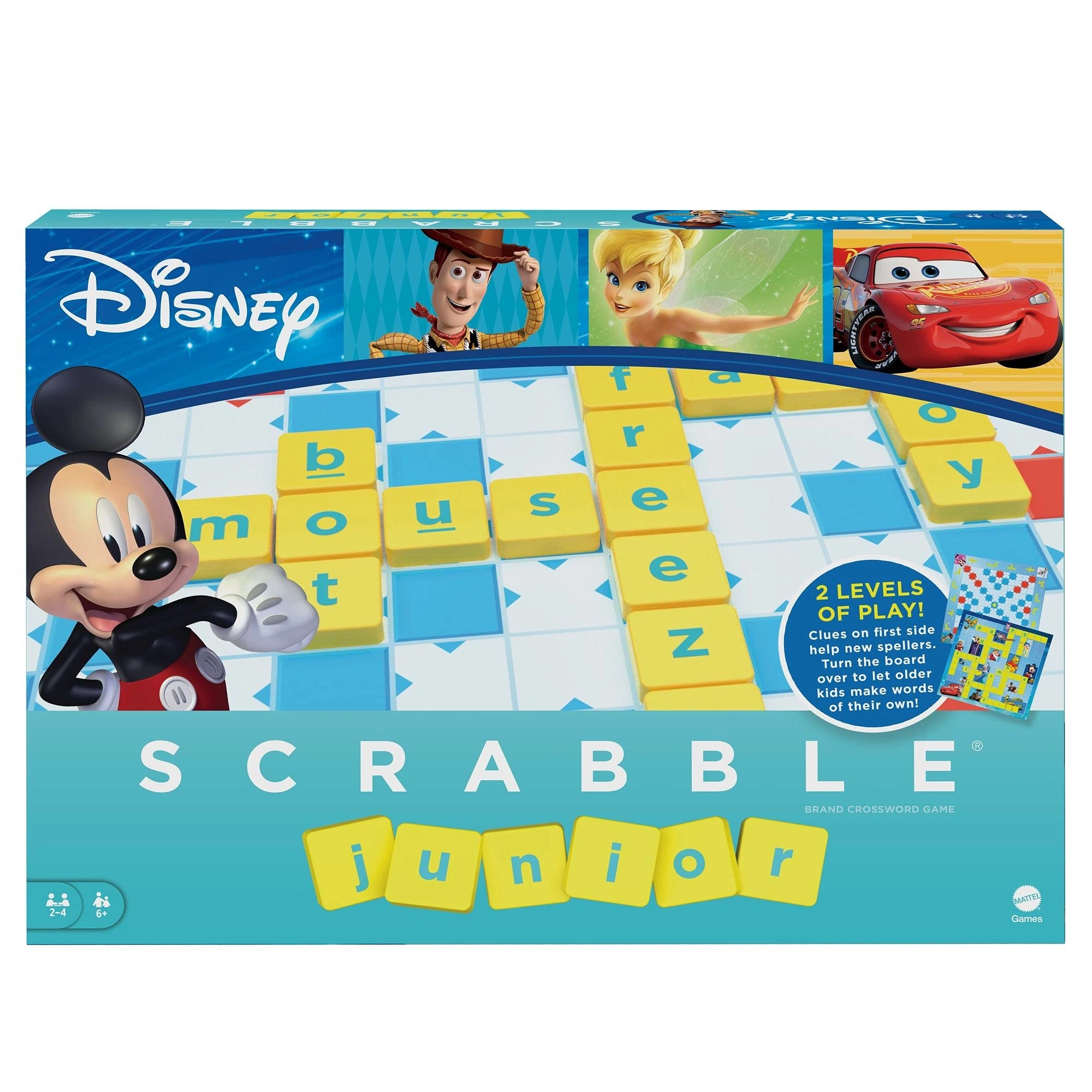 Mattel Scrabble Junior: Disney Edition